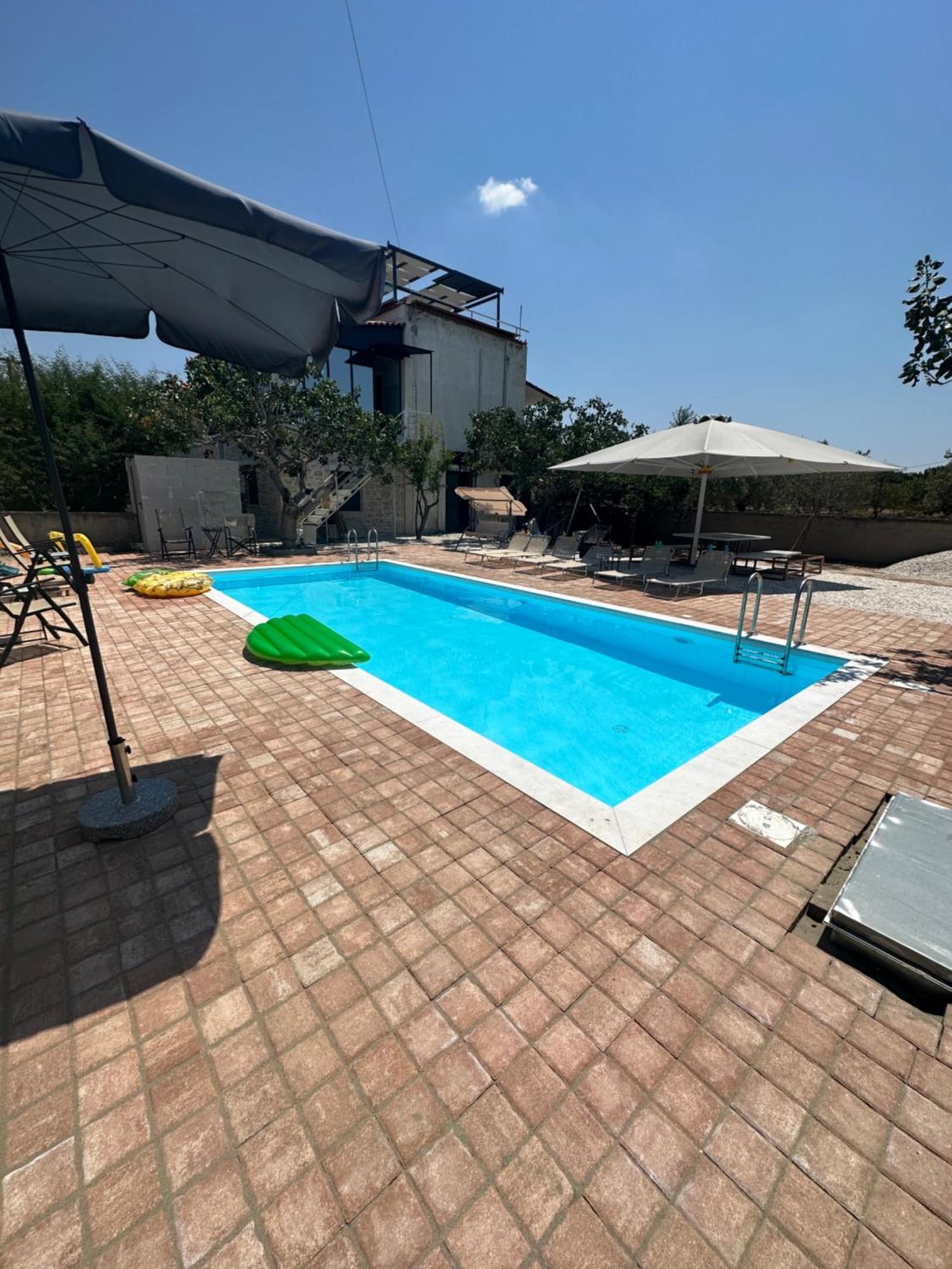 Апартаменты Solmar Aegina With Private Pool - Jacuzzi Khloi Экстерьер фото