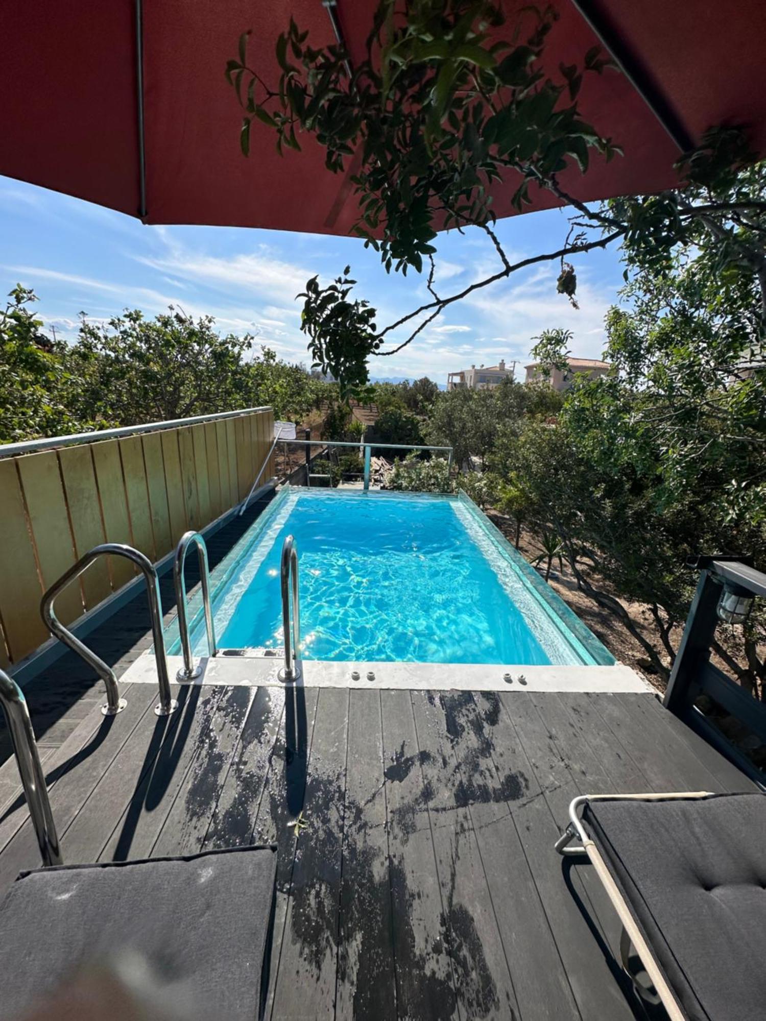 Апартаменты Solmar Aegina With Private Pool - Jacuzzi Khloi Экстерьер фото